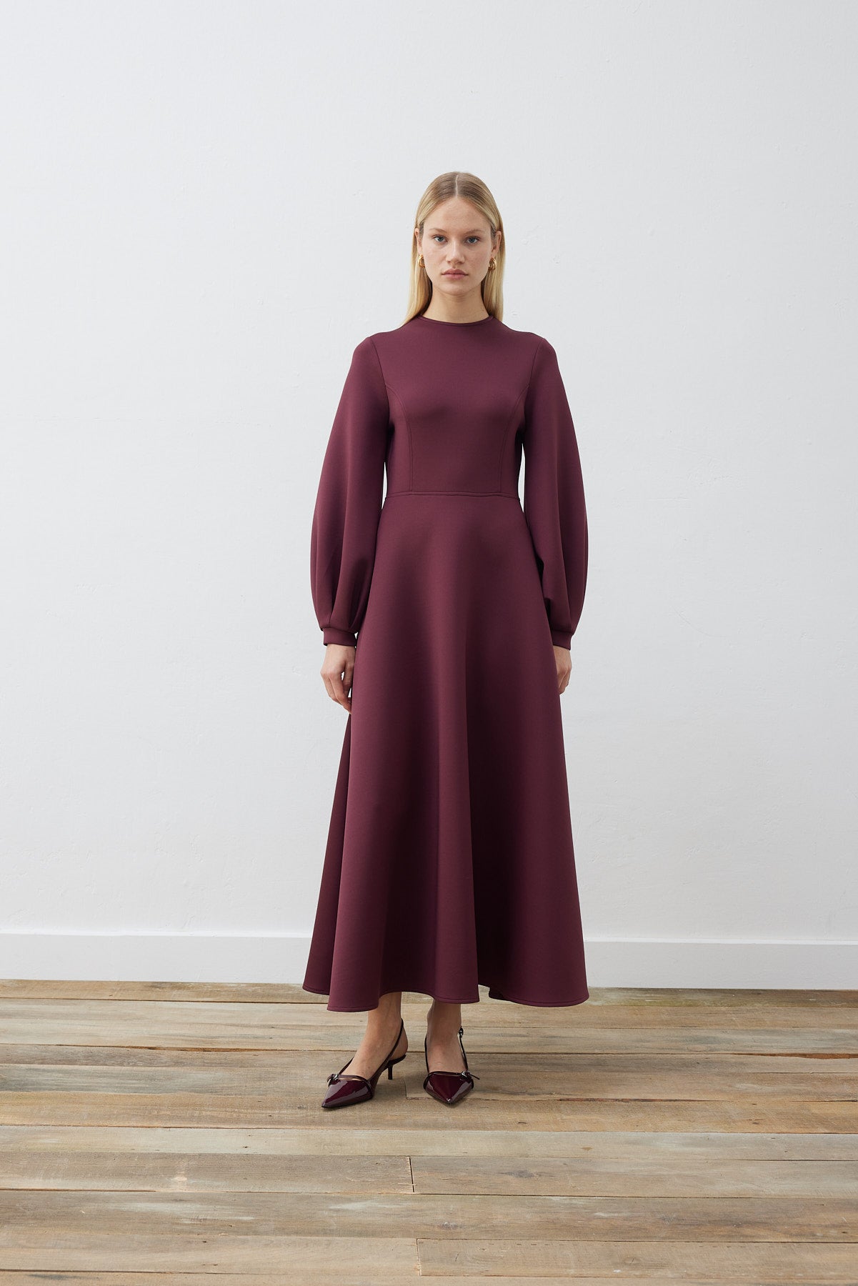 carol scuba puffiges kleid