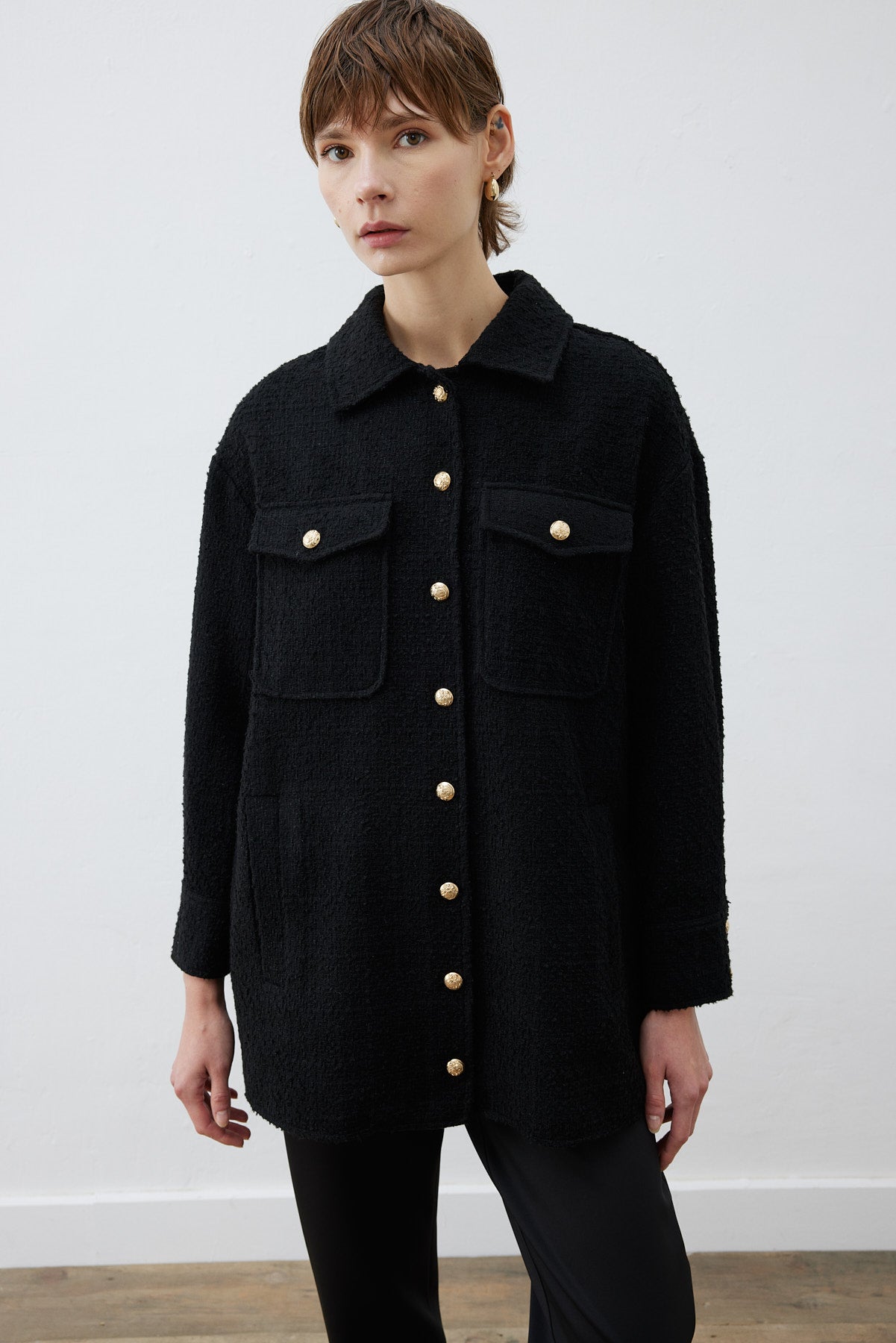 isabel tweed blazer