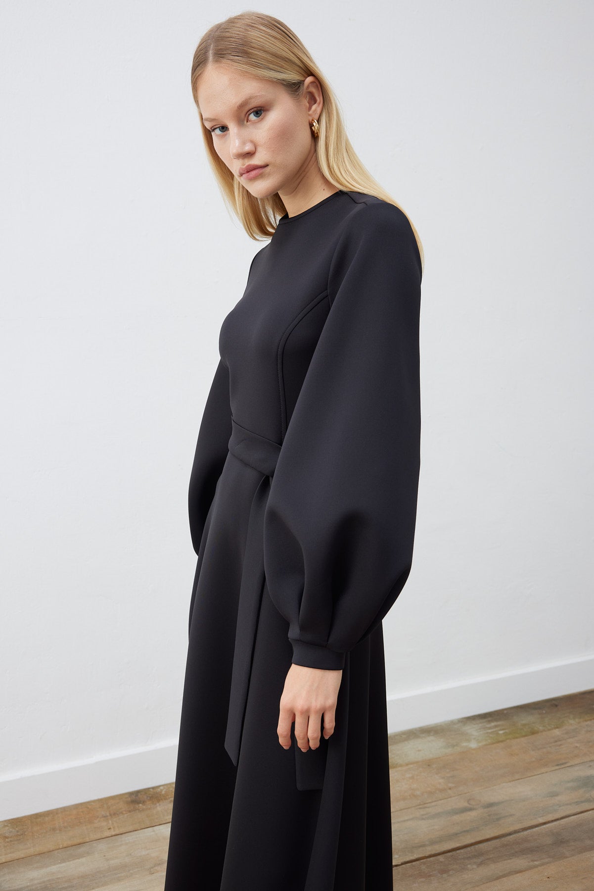 carol scuba puffiges kleid