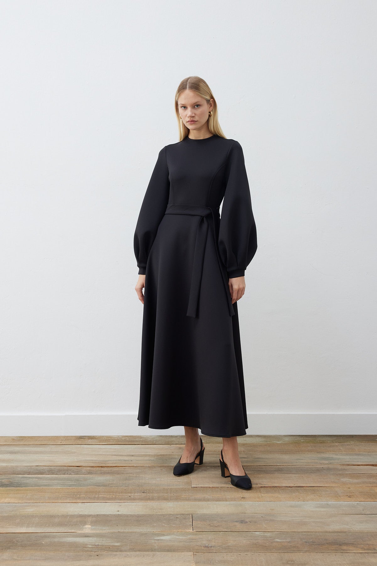 carol scuba puffiges kleid