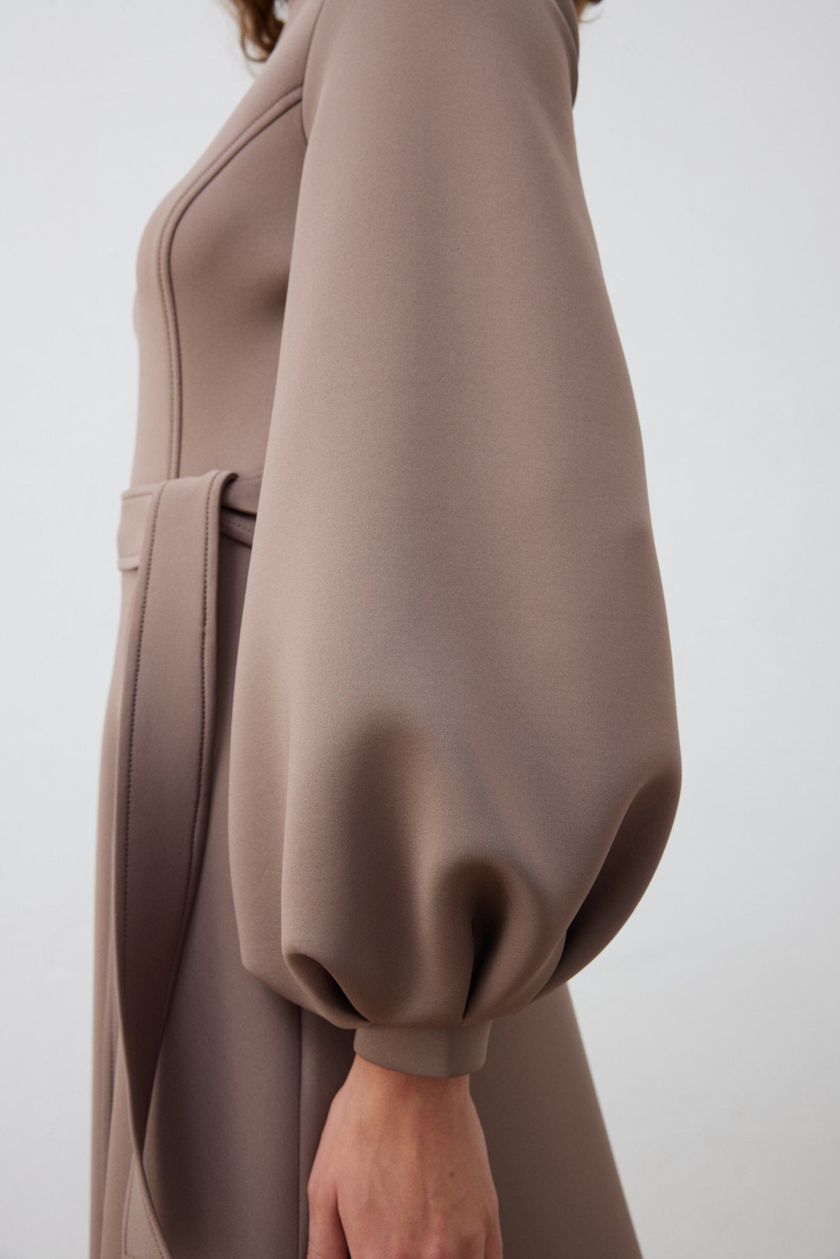 carol scuba puffiges kleid