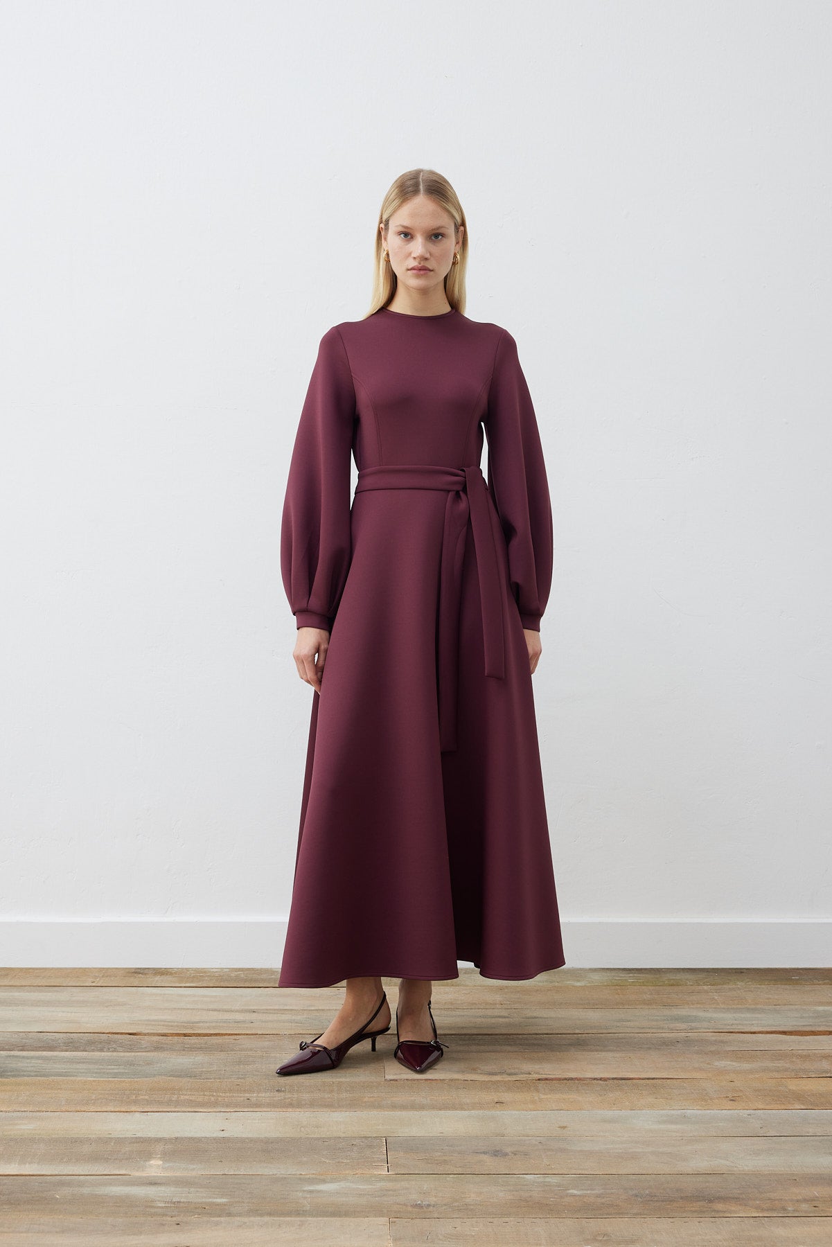 carol scuba puffiges kleid