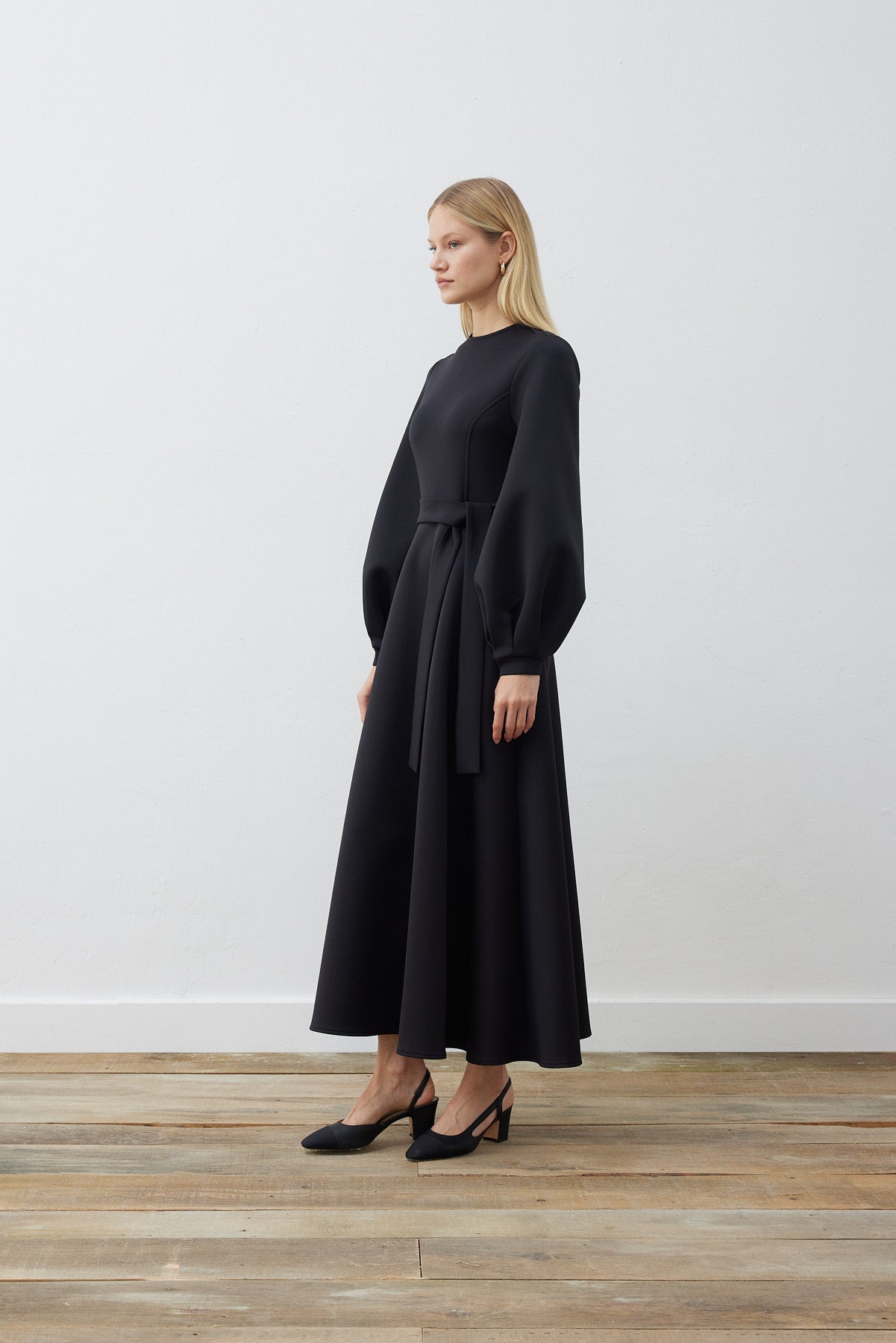 carol scuba puffiges kleid
