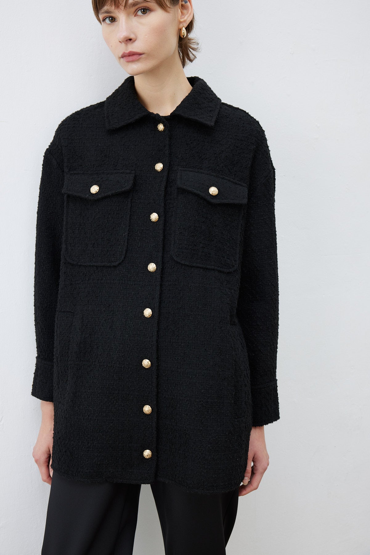 isabel tweed blazer
