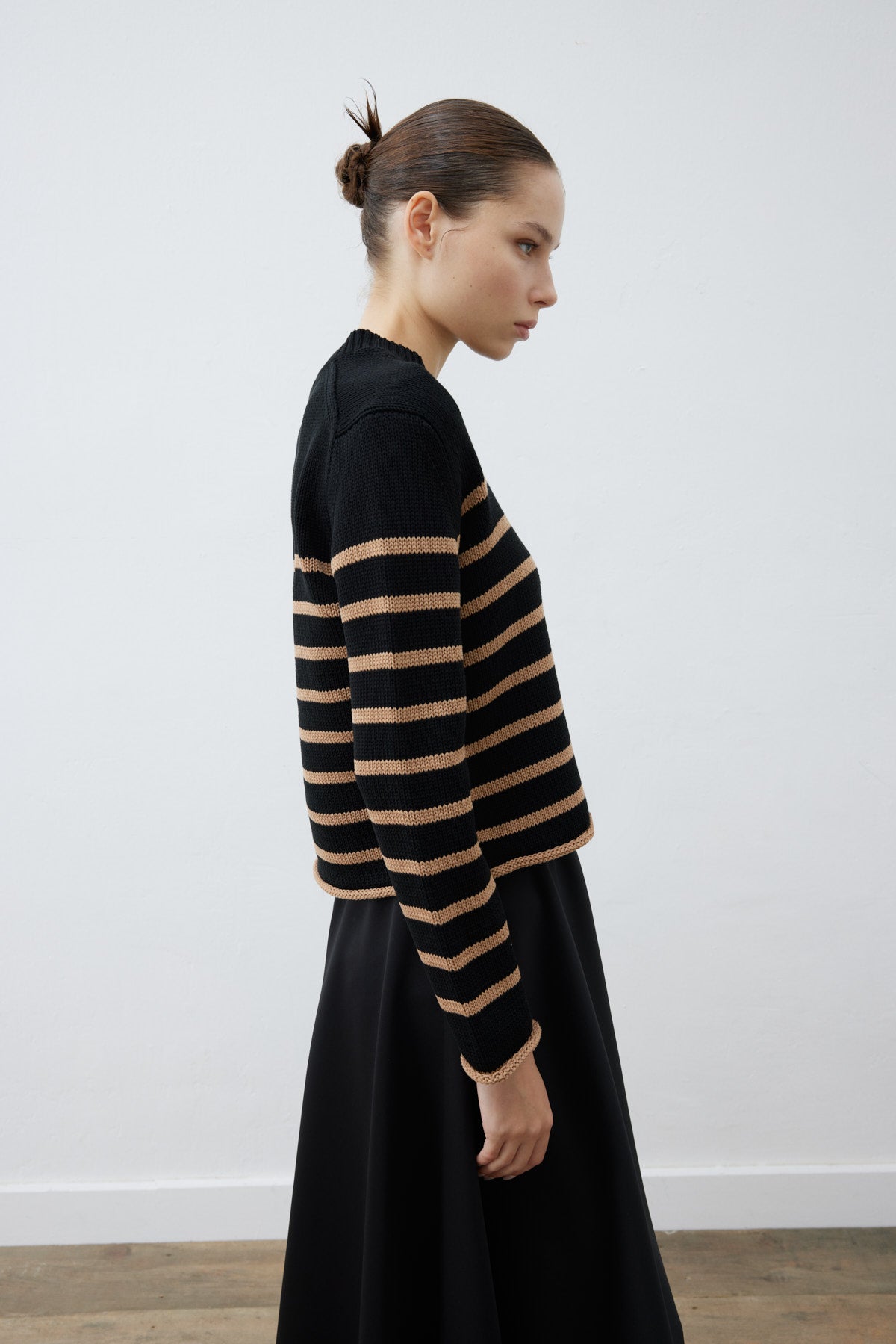 melanie strickjacke im marine-look