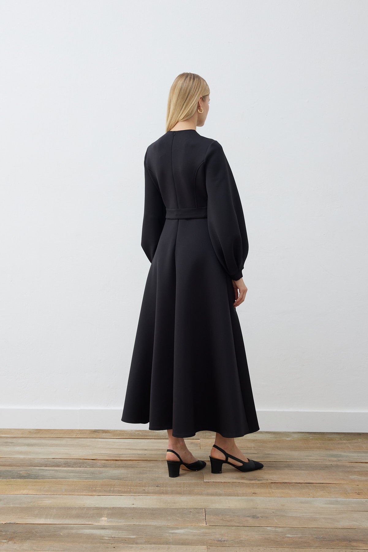 carol scuba puffiges kleid