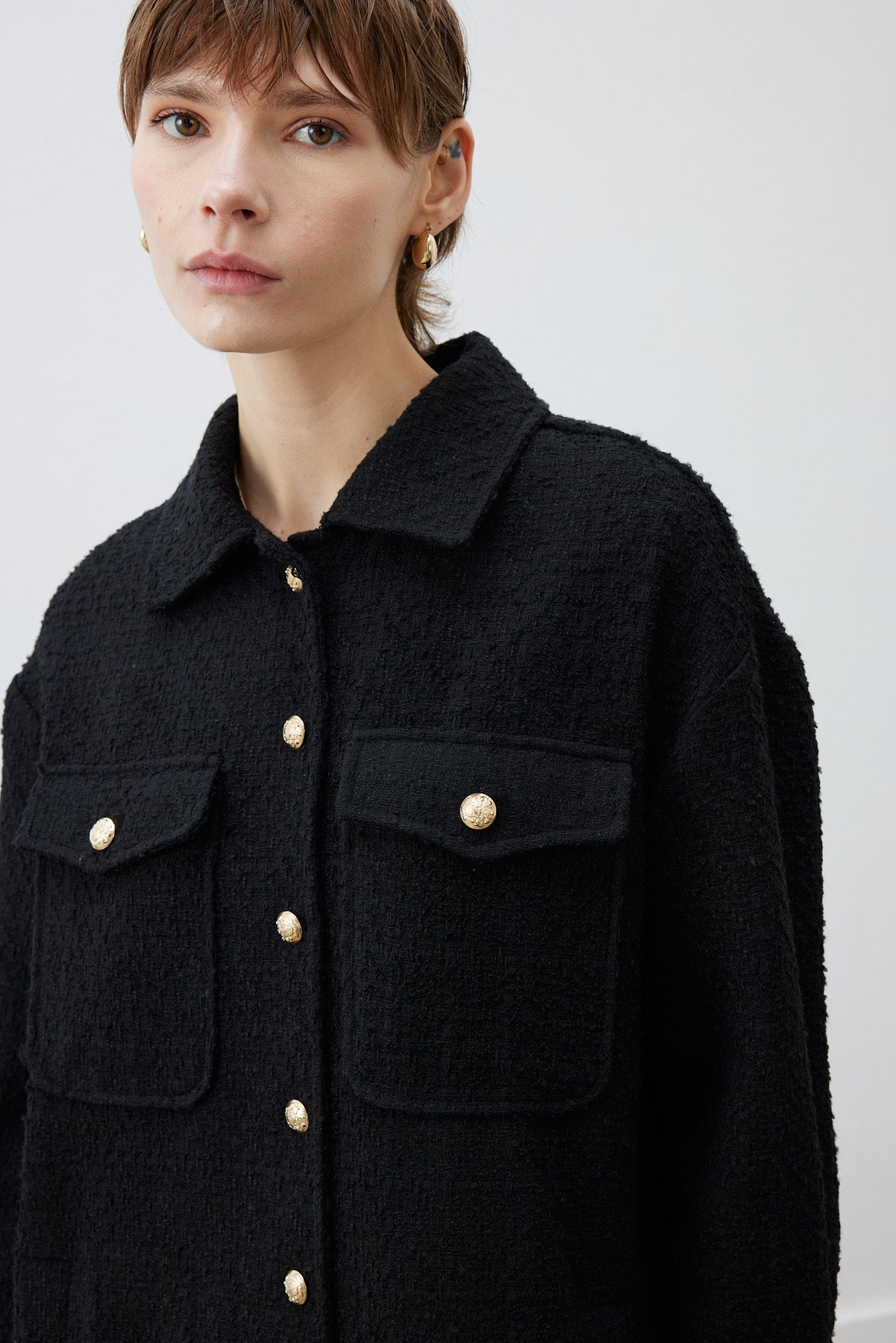 isabel tweed blazer