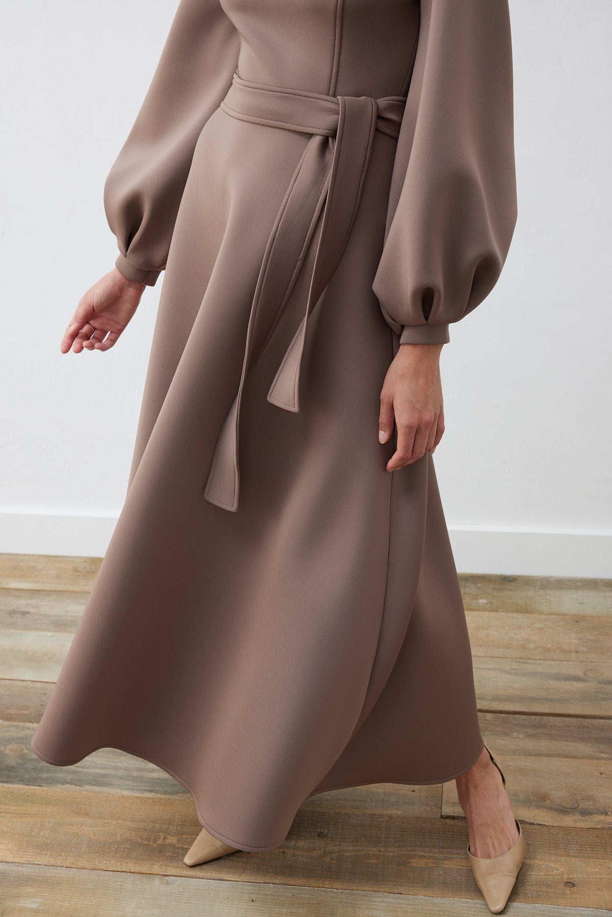 carol scuba puffiges kleid