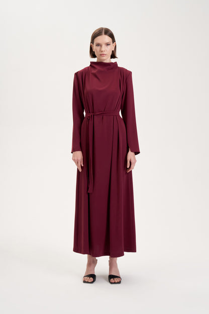 Lisa Elegantes Kreppkleid