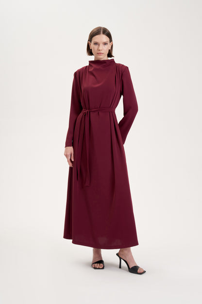 Lisa Elegantes Kreppkleid