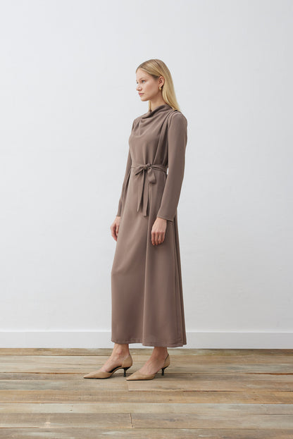 Lisa Elegantes Kreppkleid