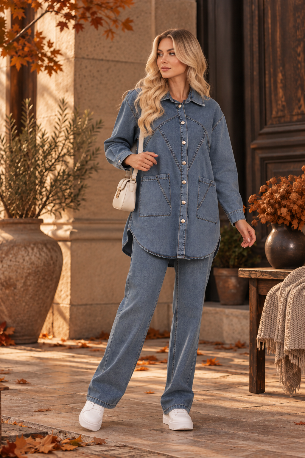 selenay jeans zweiteiler